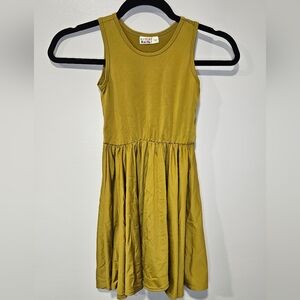 Dot Dot Smile Olive Green Sleeveless Dress Girls Size 5/6